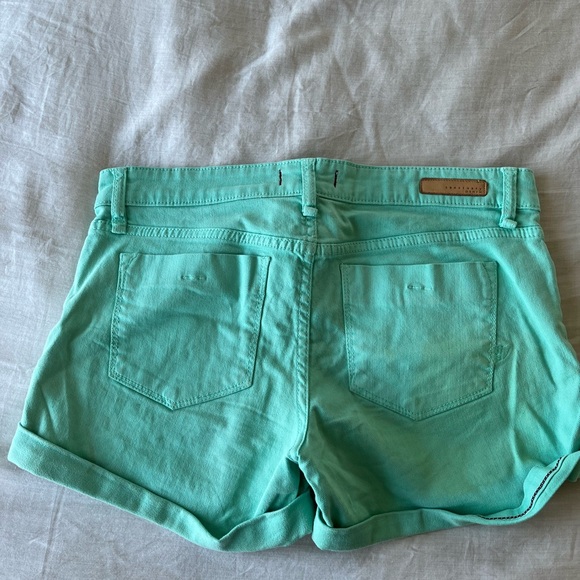 Sanctuary teal denim shorts size 27 - Picture 4 of 4